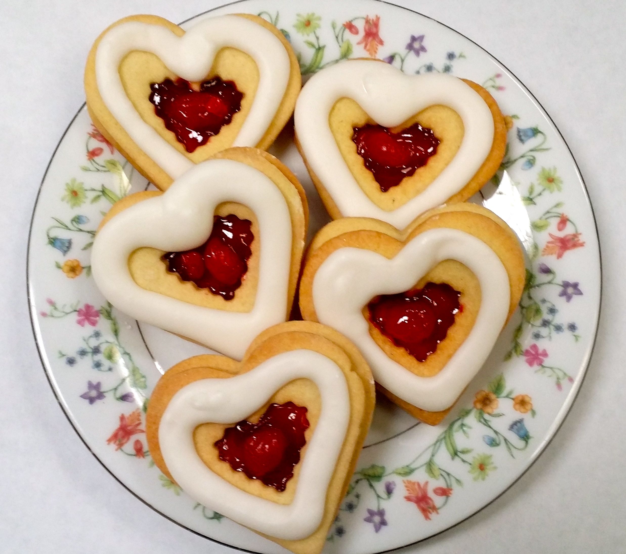 Valentines day empire cookies biscuits